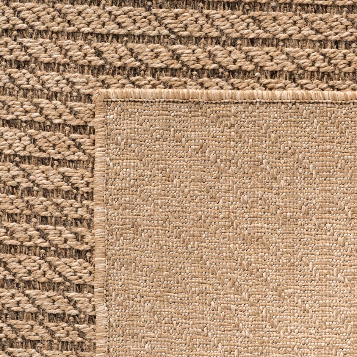 Ayyildiz Flachwebteppich TIMBER beige D: ca. 200 cm