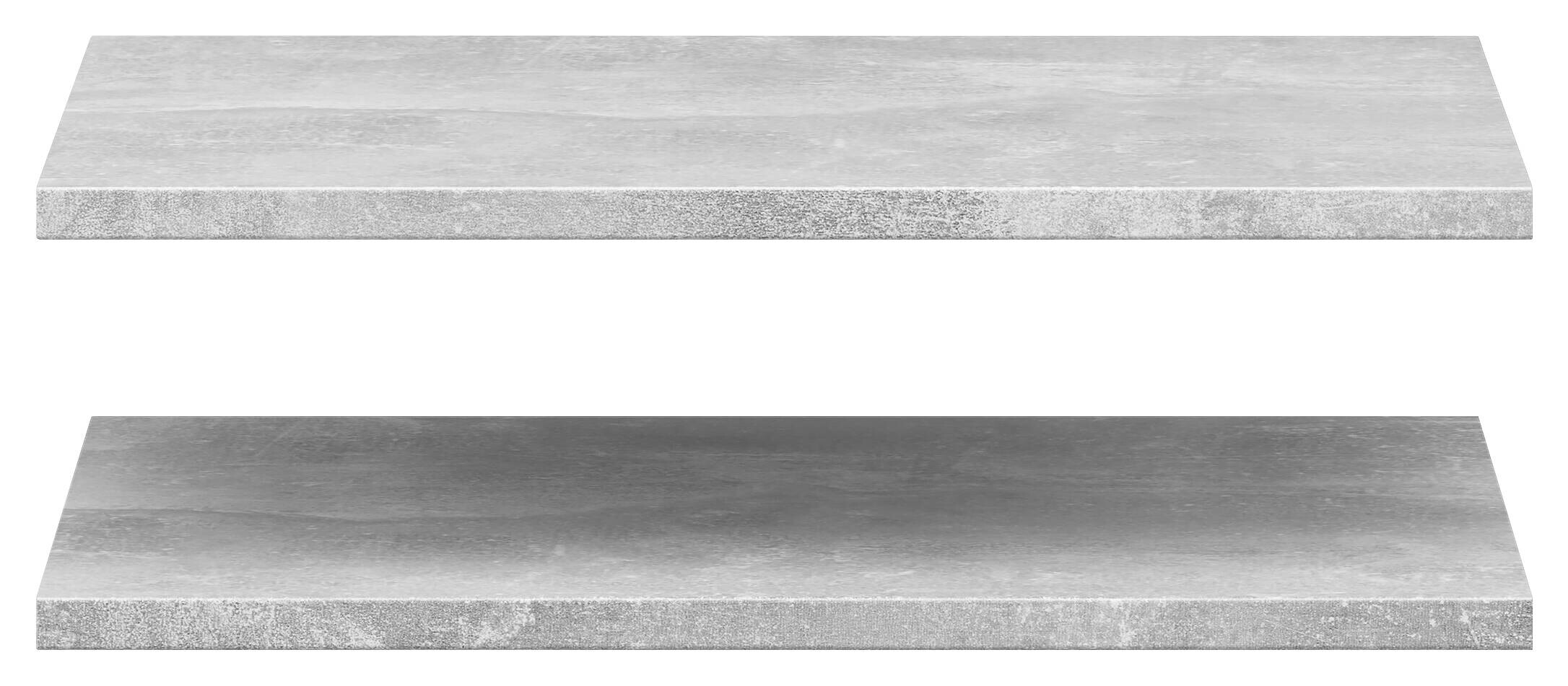 Einlegeböden-Set Multi-Stauraum Typ 45 Beton Optik B/H/T: ca. 42x1,5x36 cm