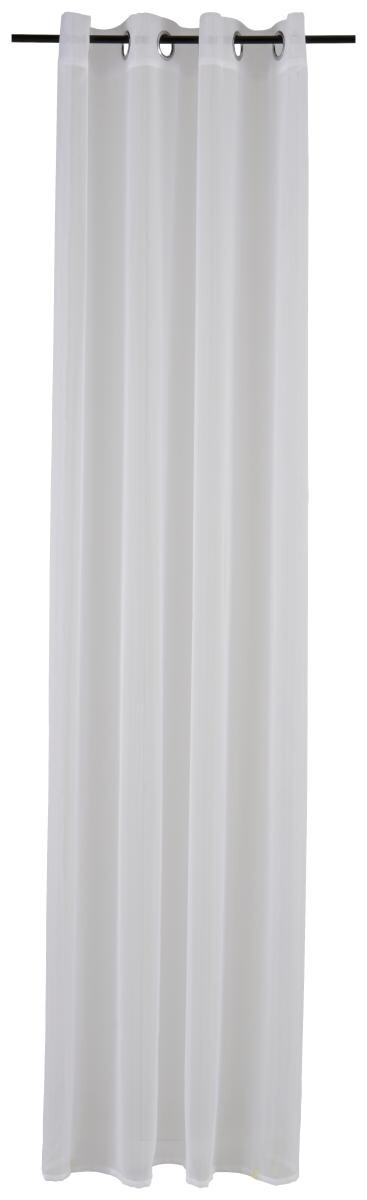 POCOline Ösenvorhang Micha weiß 100% Polyester B/L: ca. 135x235 cm