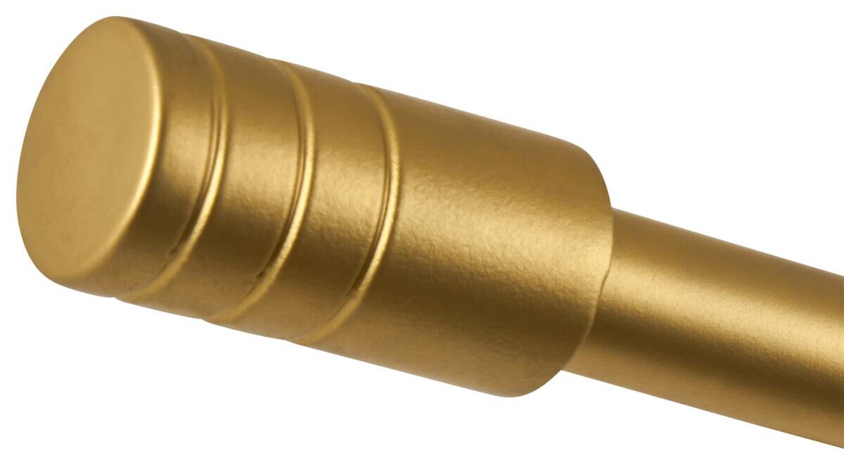 ondeco Stilgarnituren rillcube gold Metall ausziehbar von ca. 120 bis 210 cm 1.0 Läufe