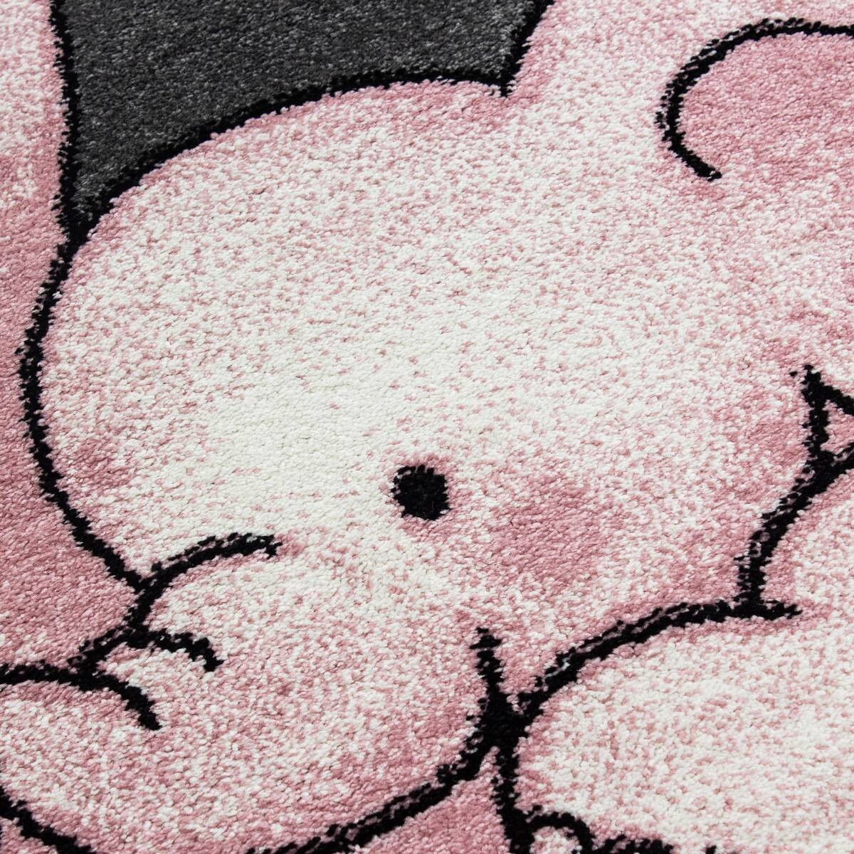 Ayyildiz Teppich KIDS pink B/L: ca. 80x150 cm