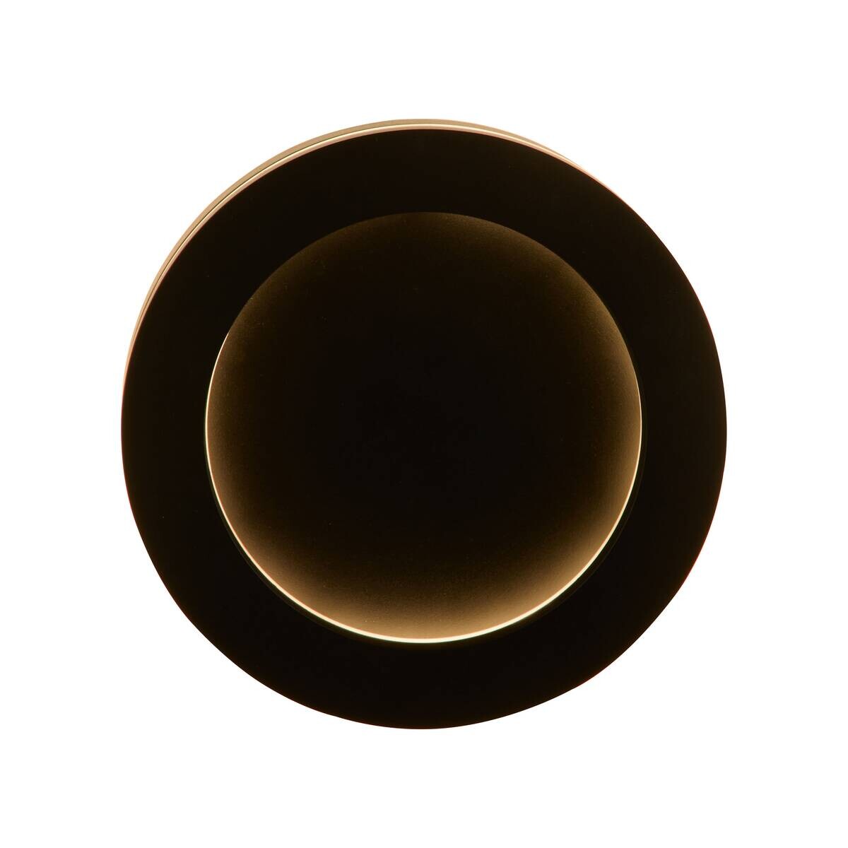 LED-Außenwandleuchte schwarz klar B/H/T: ca. 21x21x9 cm