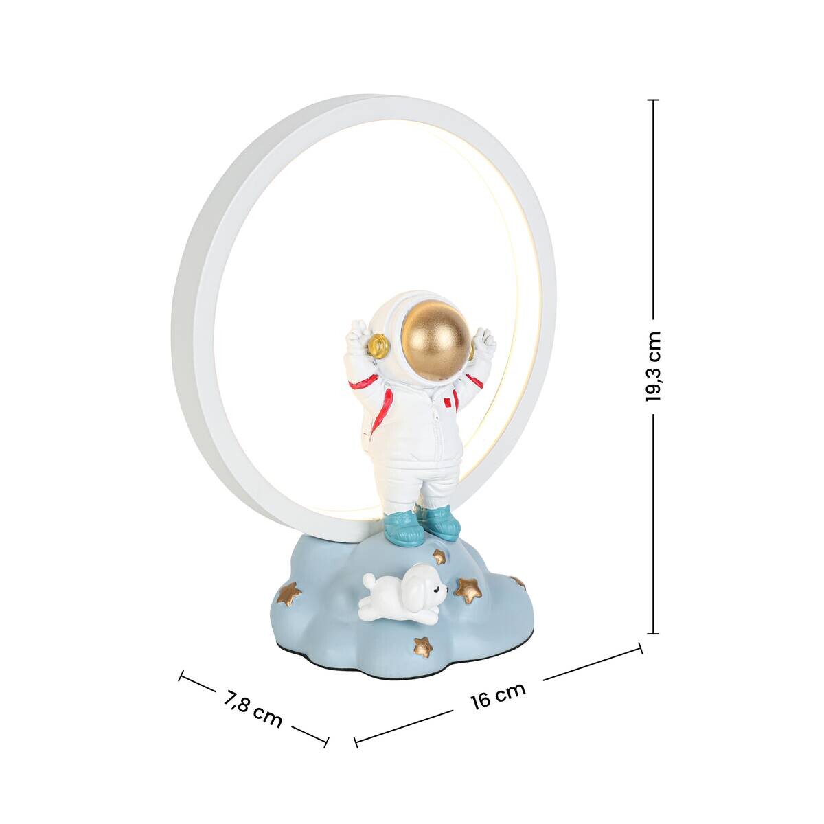 Nolo LED-Tischleuchte Flash3 B/H/T: ca. 16,5x20,5x8,5 cm