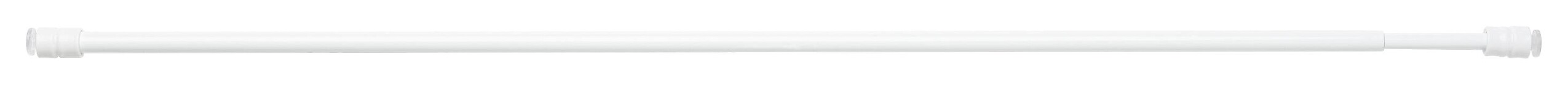 ondeco Klemmstange press weiß Metall ausziehbar von ca. 60 bis 90 cm 1 Läufe