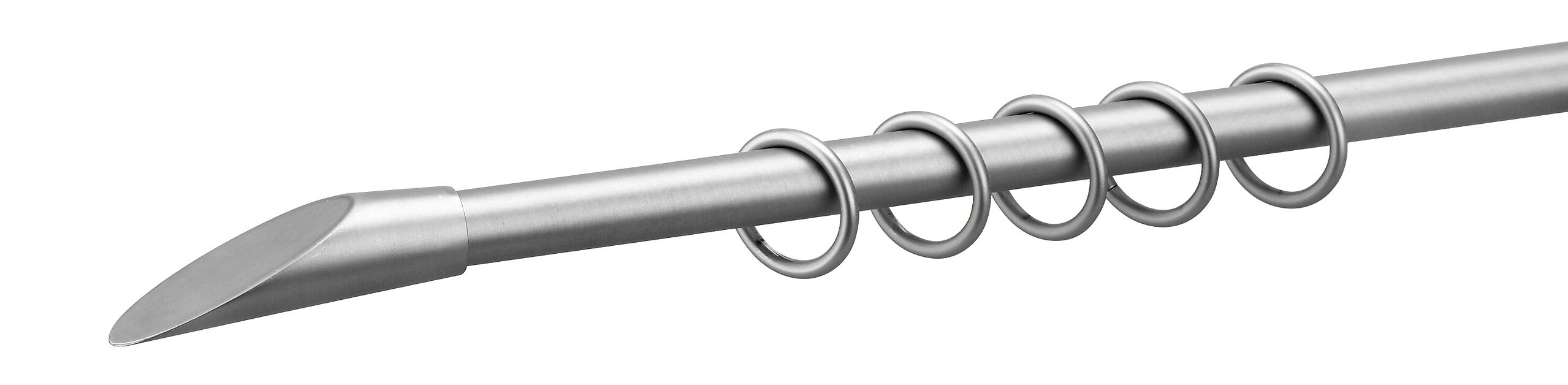 ACUS design collection Stilgarnituren Zylinder Chrom Edelstahl D: ca. 1,6 cm ausziehbar von ca. 130 bis 240 cm 1.0 Läufe