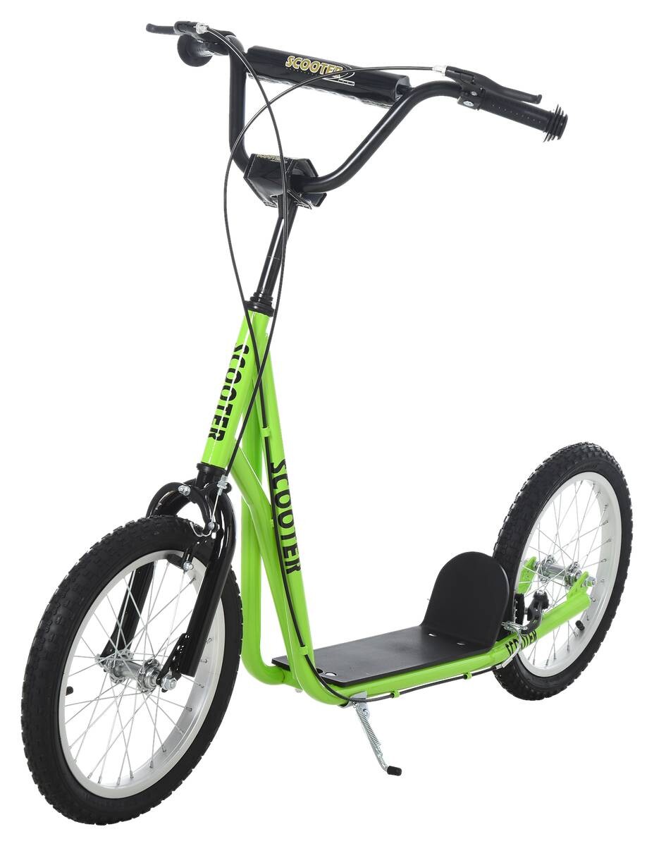 HOMCOM Kinderscooter grün