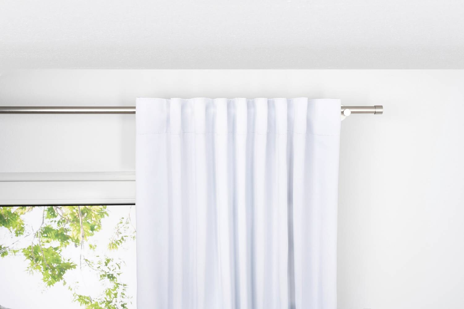 Kombivorhang 2er Pack Day&Night weiß B/L: ca. 135x300 cm