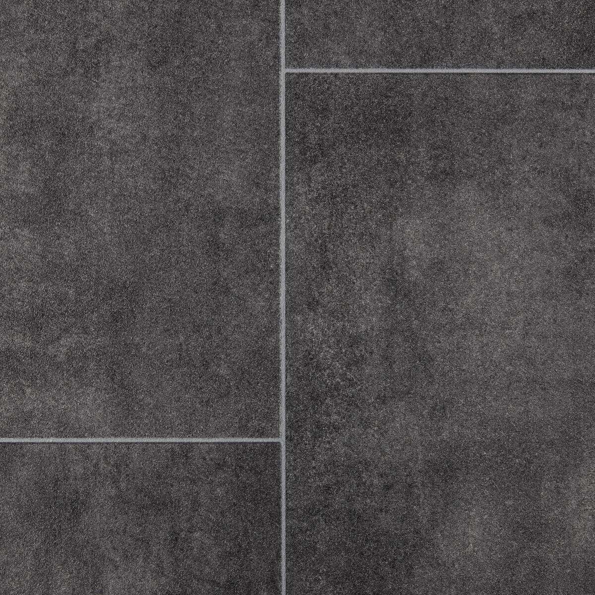 Vinylboden Mosa schwarz Kachel B: ca. 300 cm pro m²