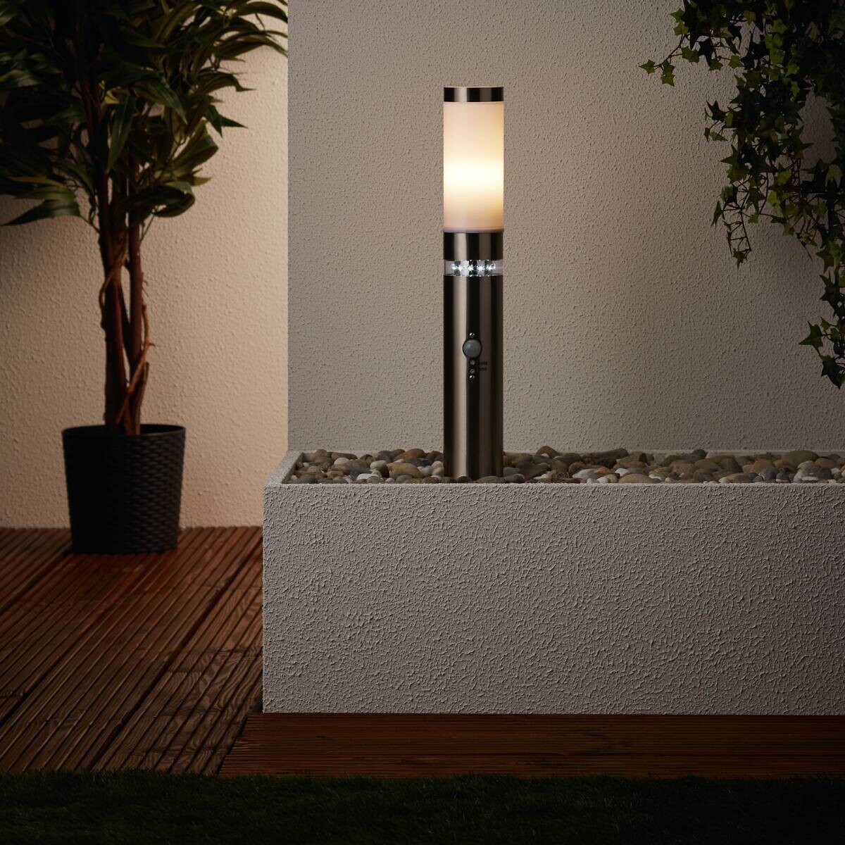 Außenleuchte G46789/82 Edelstahl B/H/T/D: ca. 7,5x50x7,5x7,5 cm