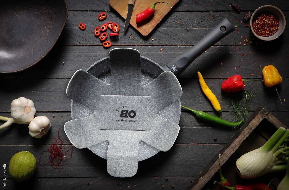 ELO Pfanne grau Aluminium D: ca. 20 cm