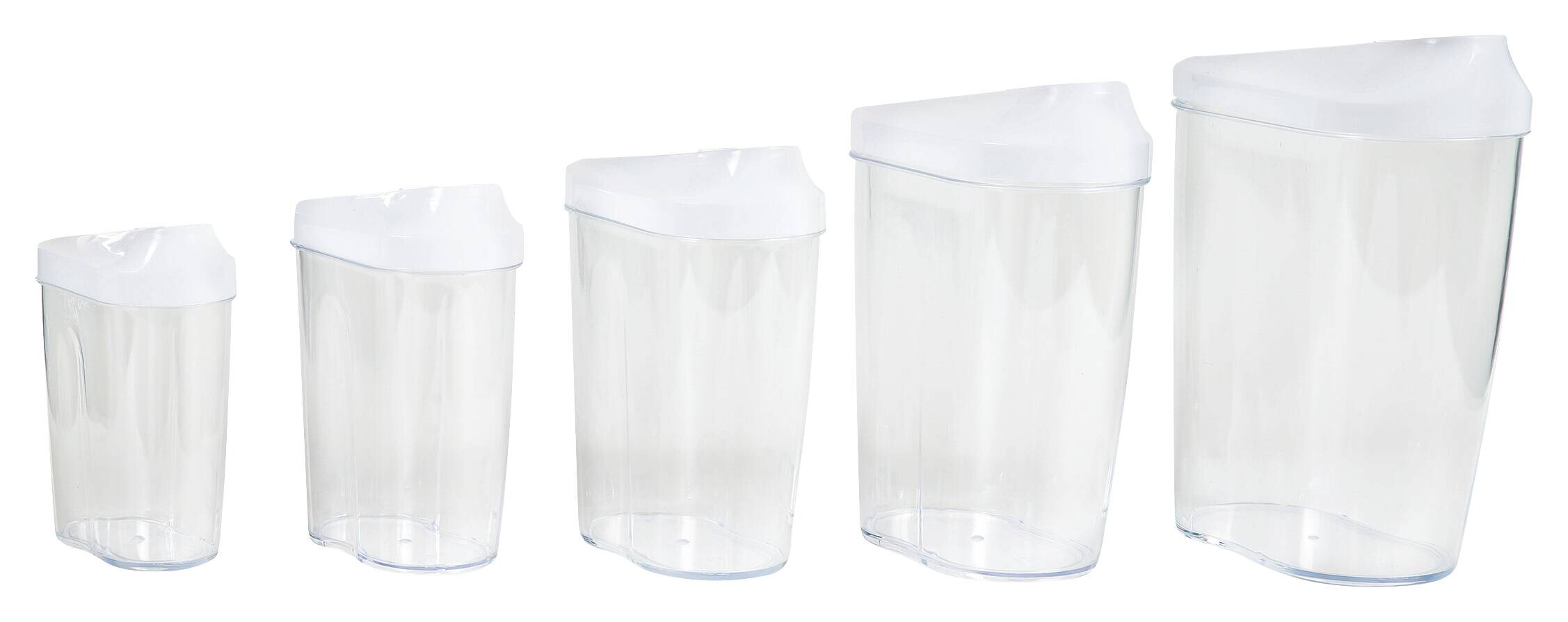 Schüttdosenset transparent