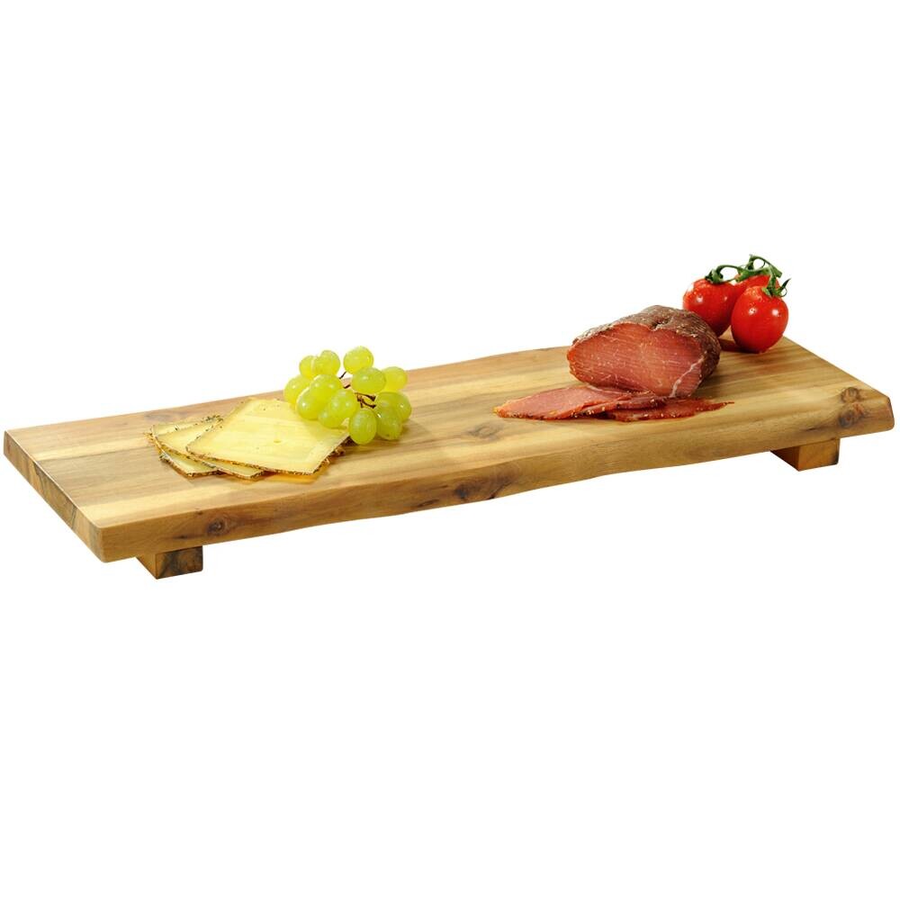 Kesper Servierbrett braun Akazie B/H/L: ca. 19x53x4 cm