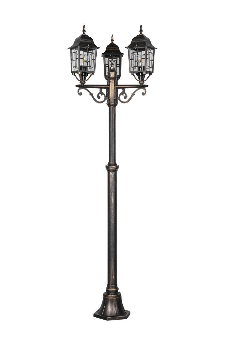 Wegeleuchte Volturno 405960328 rostfarbig H/D: ca. 200x59 cm