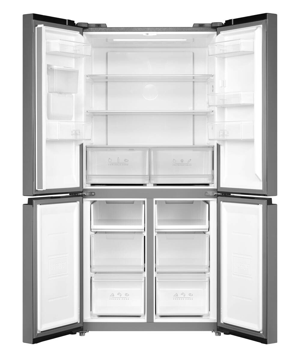 POCOline French-Door Kühl-/Gefrierkombination MD178-470EIXNFWDD EEK: E Spektrum: A bis G Kühlen: 301 Gefrieren: 169 35dB Inox B/H/T: ca. 83,3x177,5x65,3 cm