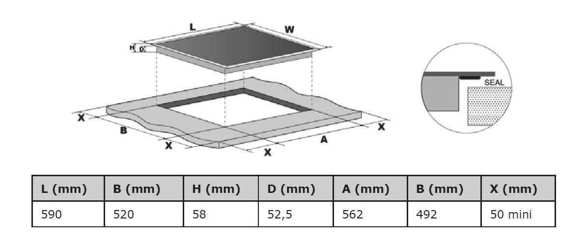 Respekta Küchenblock Premium weiß hochglänzend B/H/T: ca. 280x220,5x172 cm