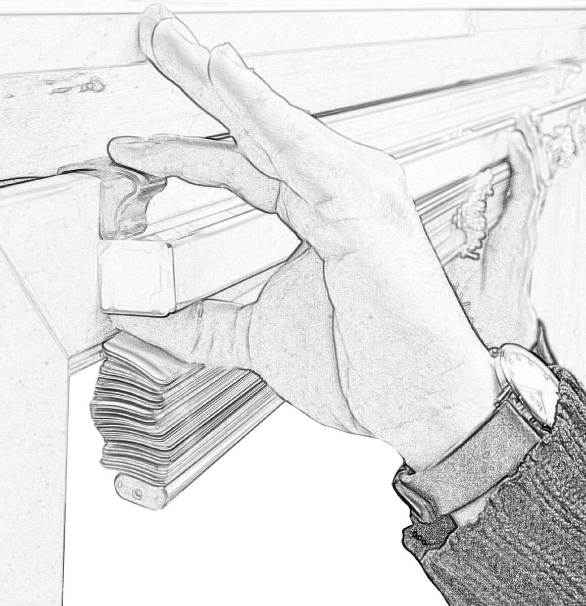 Alu-Jalousie weiß B/L: ca. 105x175 cm