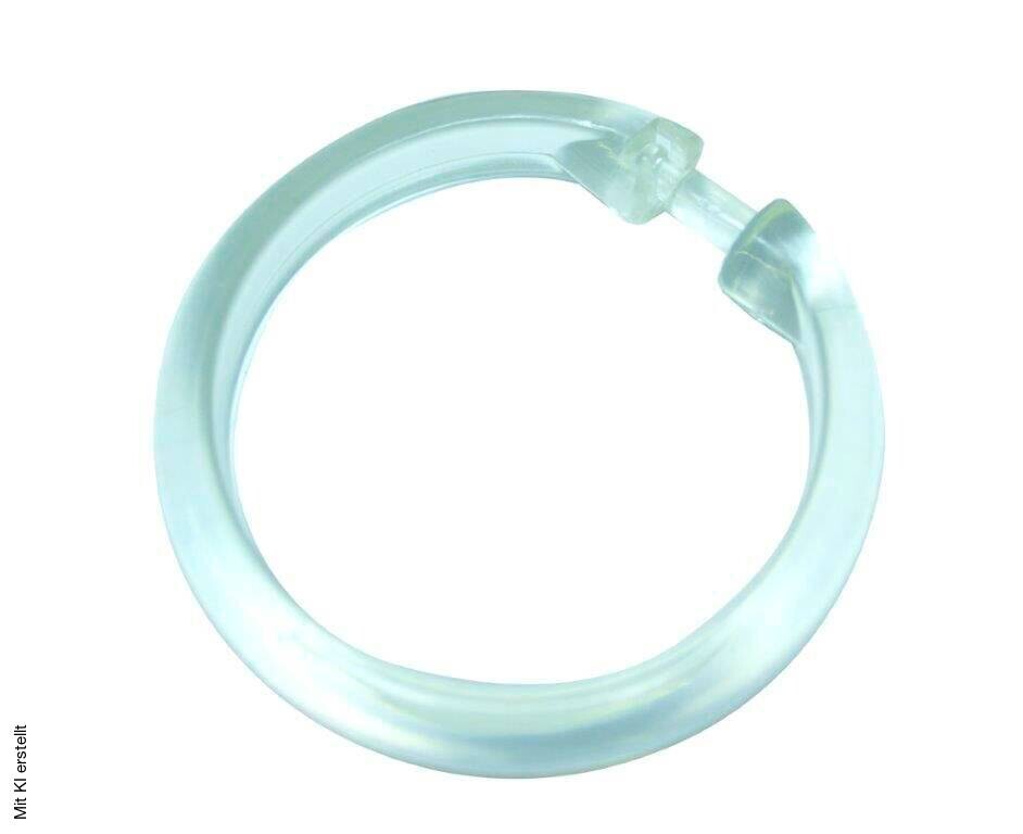 Boviva Ringe transparent Kunststoff B: ca. 1 cm