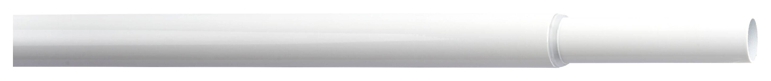 ondeco Stilgarnitur Rohr weiß Metall ausziehbar von ca. 160 bis 280 cm 1 Läufe