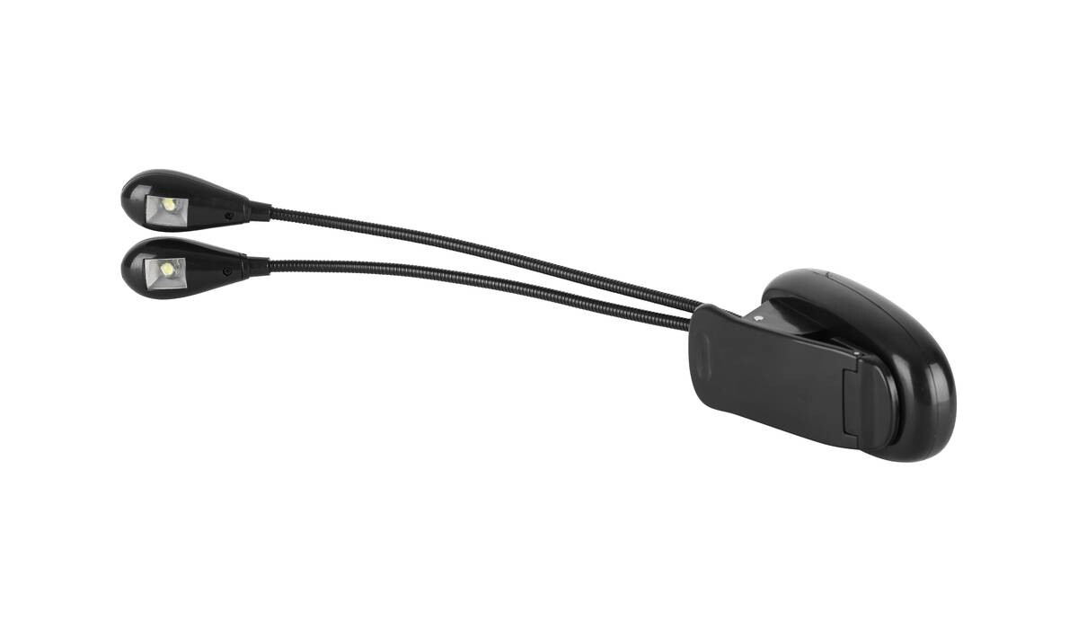 Nolo LED-Tischleuchte Ben schwarz Kunststoff B/H/T: ca. 5x8x21 cm