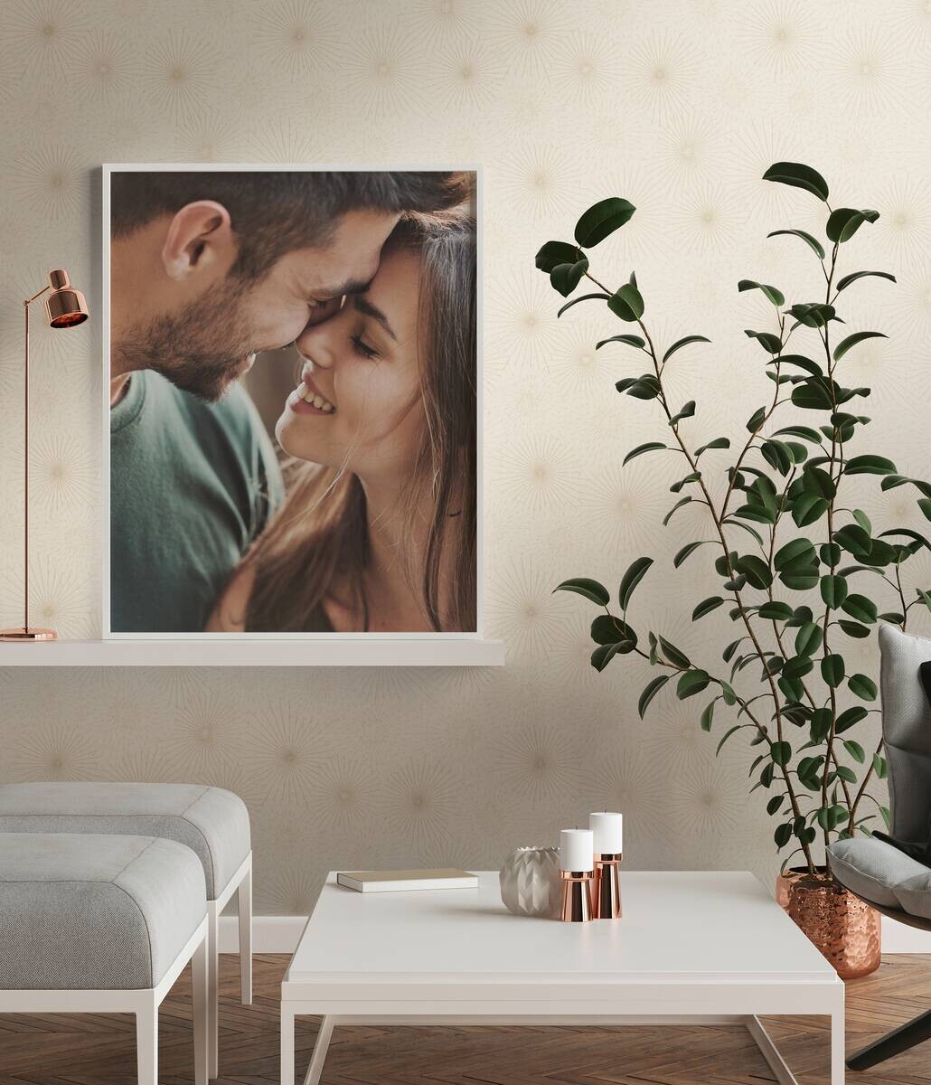 A.S.Creation Vliestapete gold creme B/H/D: ca. 53x1005x8,4 cm