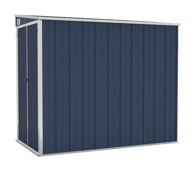 vidaXL Gartenhaus anthrazit B/H/T: ca. 118x178x194 cm