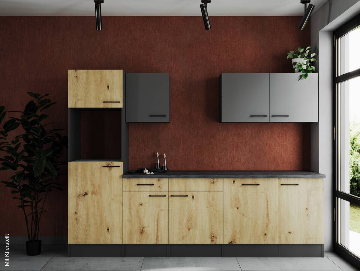 Küchenblock Oliver B/H/T: ca. 280x205x60 cm