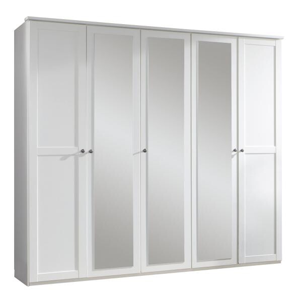 Kleiderschrank Chalet Alpinweiß B/H/T: ca. 225x210x58 cm