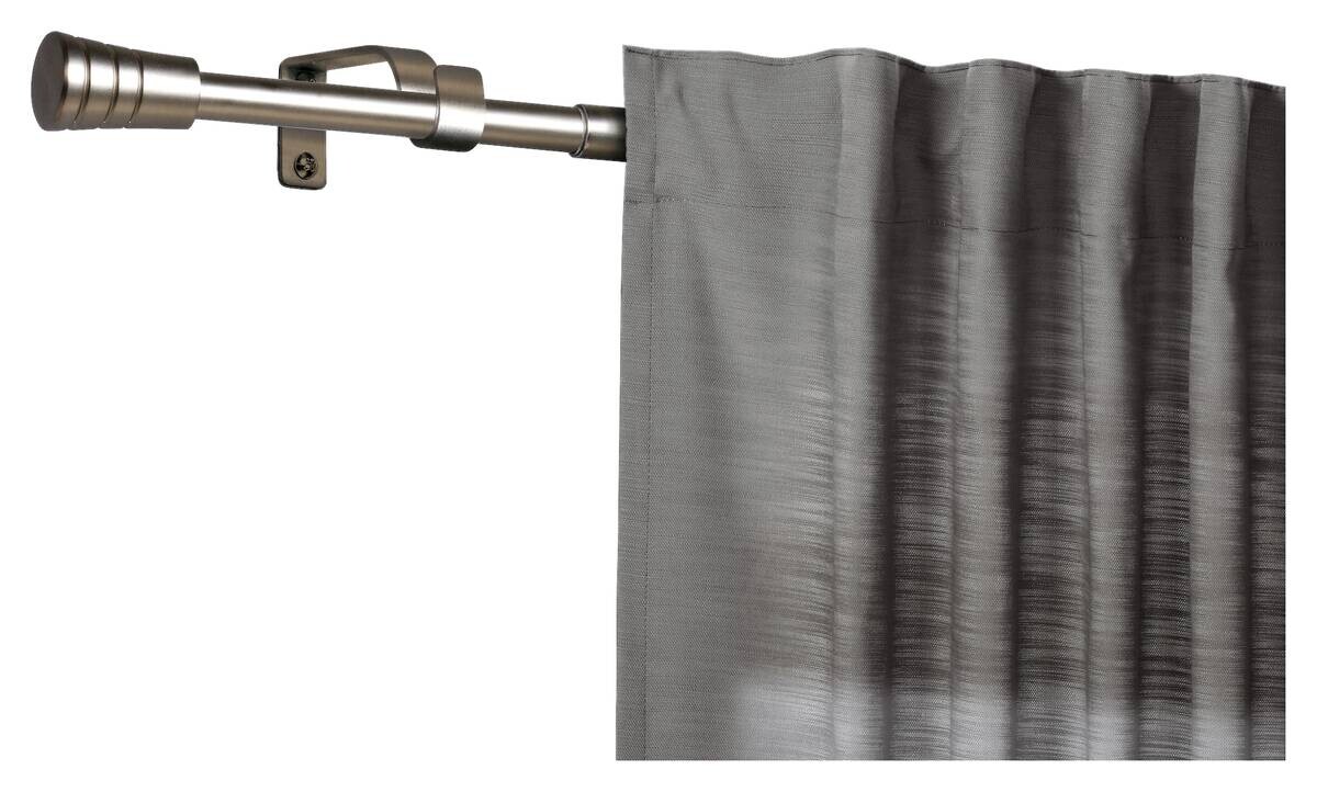 ondeco Stilgarnituren habito_rillmino Edelstahloptik Metall ausziehbar von ca. 120 bis 210 cm 1.0 Läufe