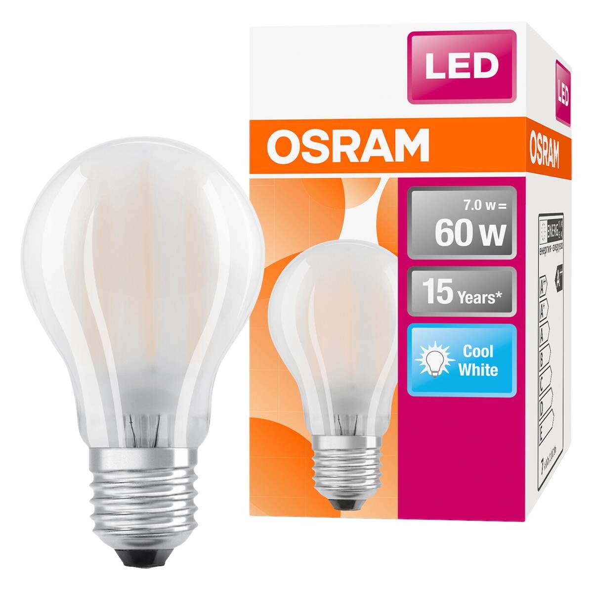 OSRAM Tropfenlampe AC32393 E27