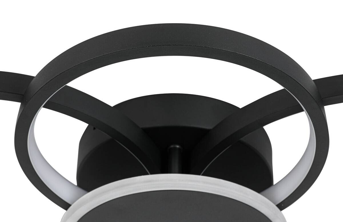 Nolo LED-Deckenleuchte Ring B/H/L: ca. 65x10x46 cm