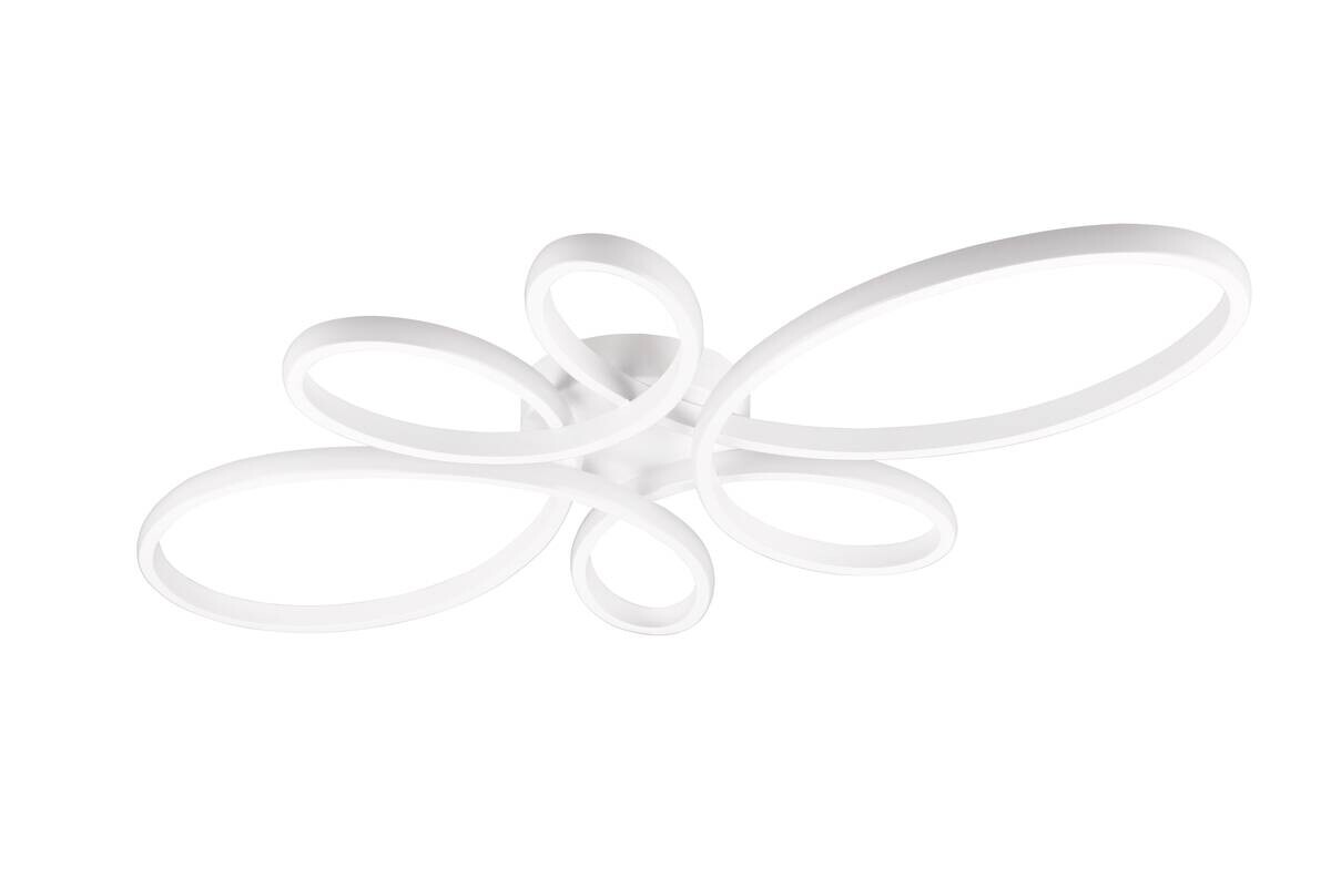 TRIO LED-Deckenleuchte Fly weiß Metall B/H/L: ca. 7,5x45,5x83 cm