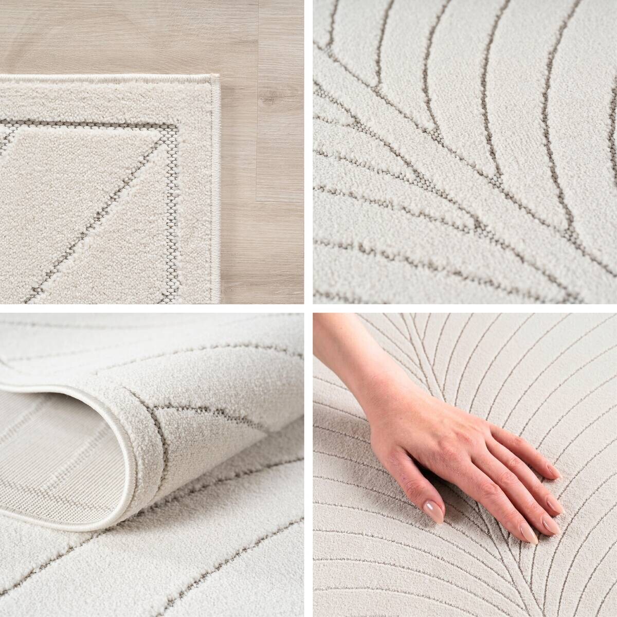 Ayyildiz Flachwebteppich NOVA creme B/L: ca. 140x200 cm