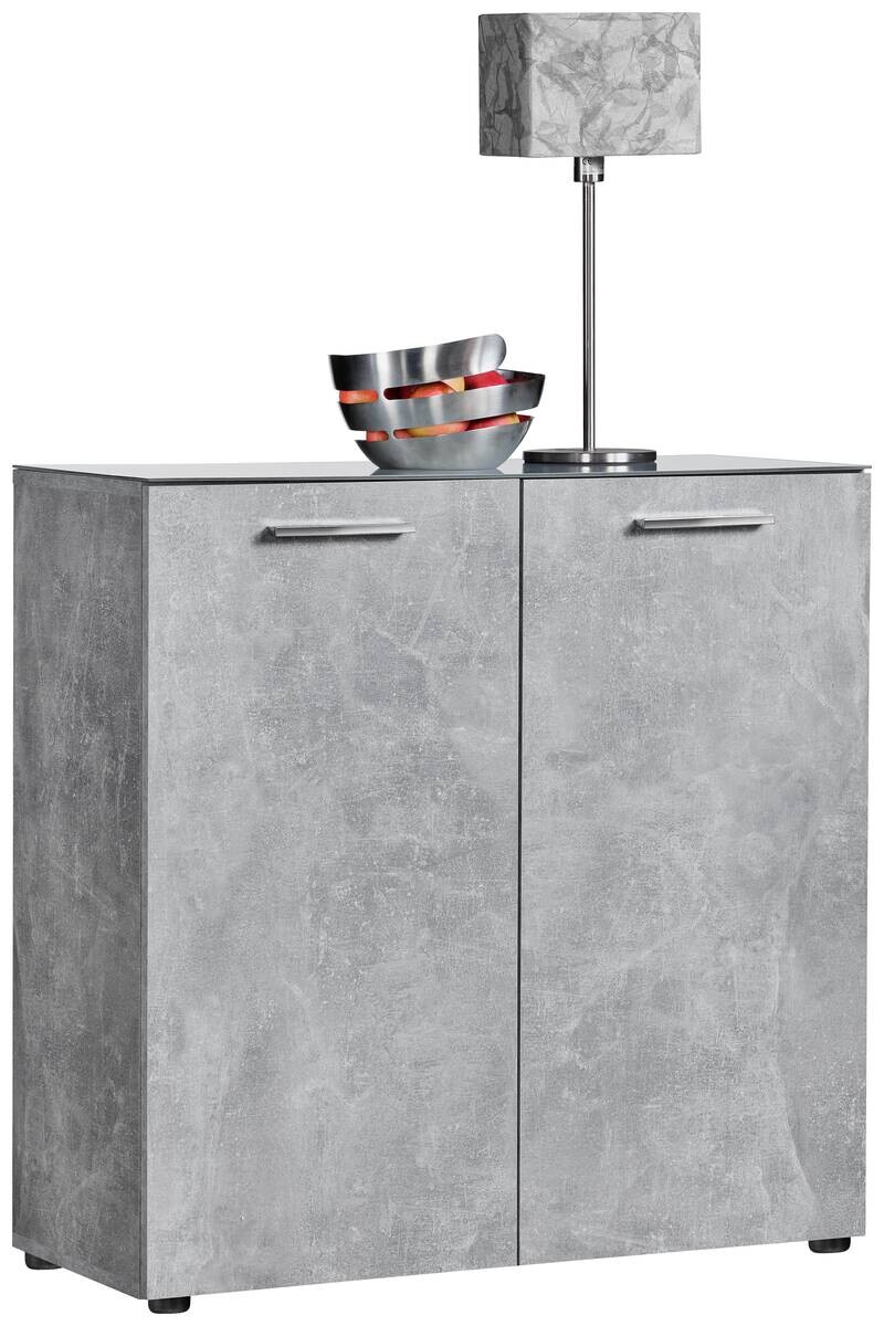 Kommode Rio Beton Optik B/H/T: ca. 80x83x35 cm
