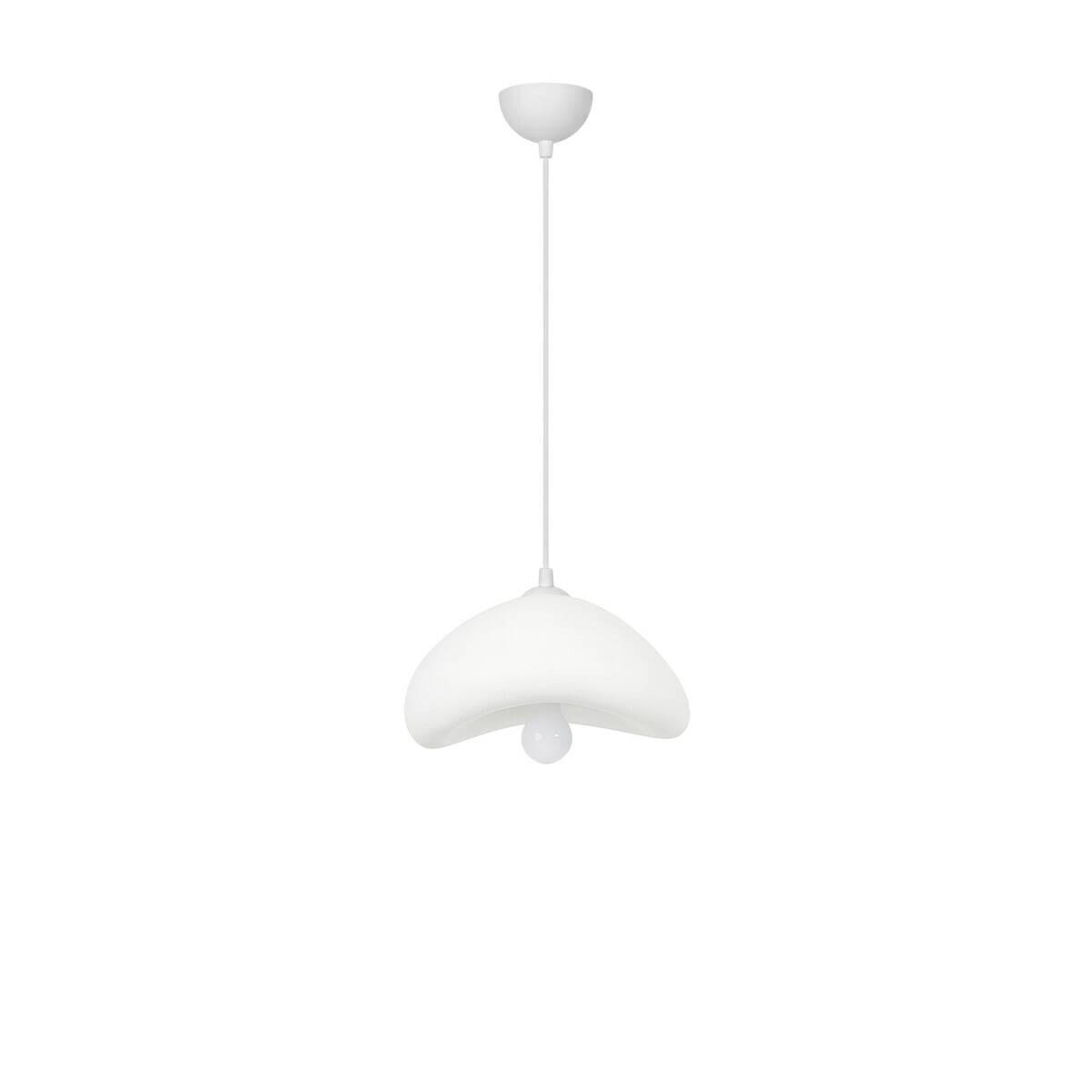 Opviq Pendelleuchte weiß B/H/T: ca. 21x104x30 cm E27 1 Brennstellen
