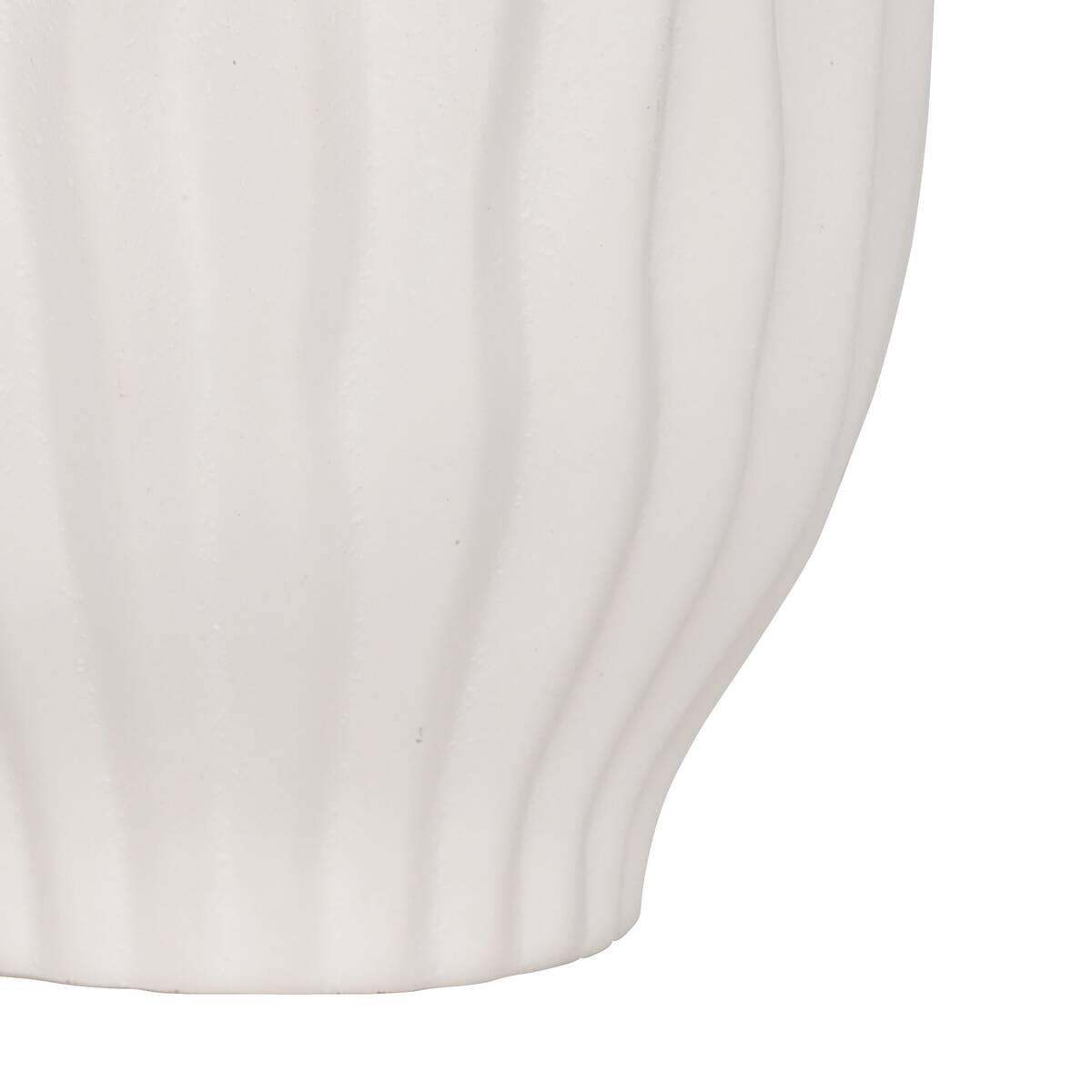 Vase weiß Keramik B/H: ca. 15x22 cm