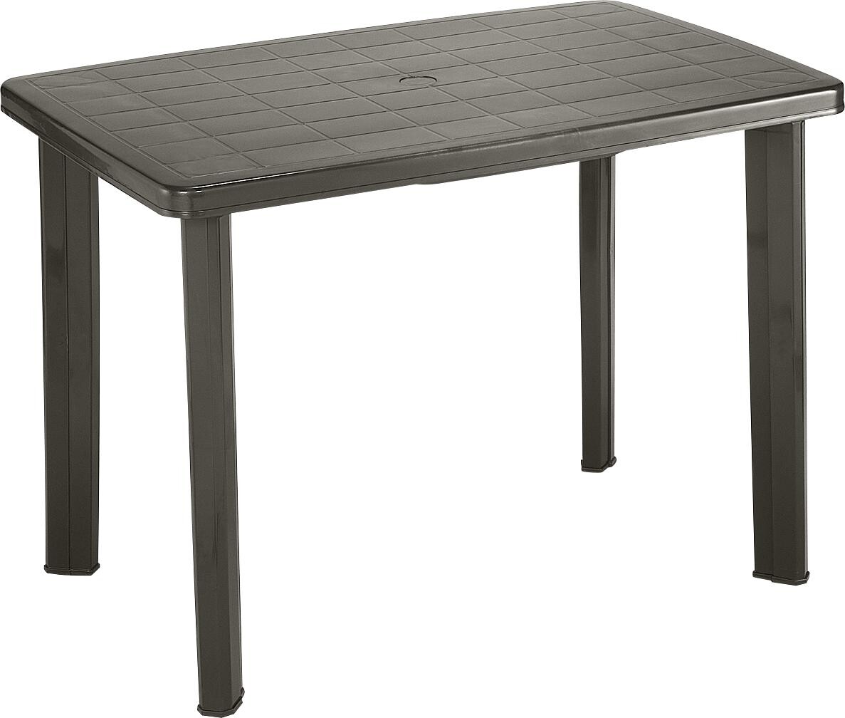 ProGarden Tisch Faretto anthrazit Kunststoff B/H/L: ca. 68x72x101 cm