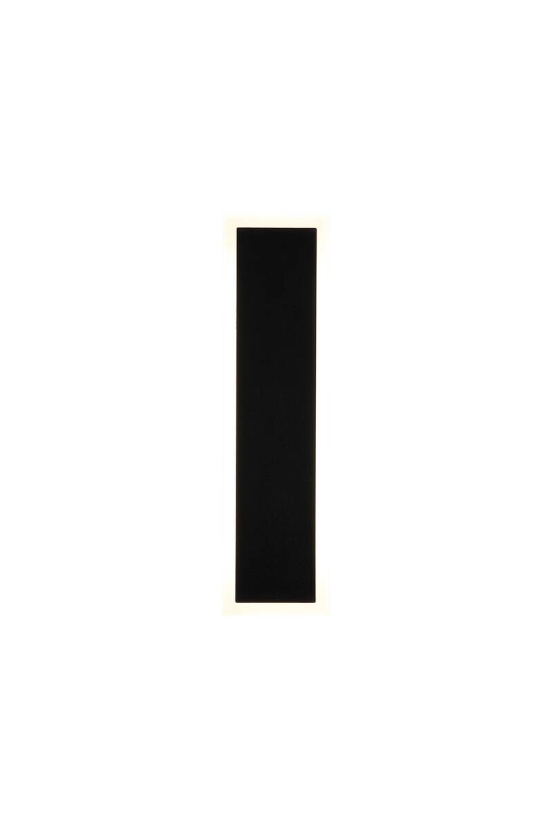 LED-Außenwandleuchte sand schwarz B/H/T: ca. 8x30x5 cm