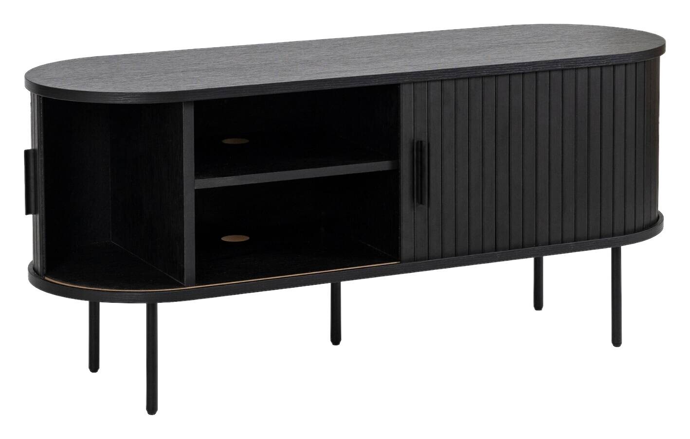 Lowboard SELVA schwarz B/H/T: ca. 120x54x60 cm