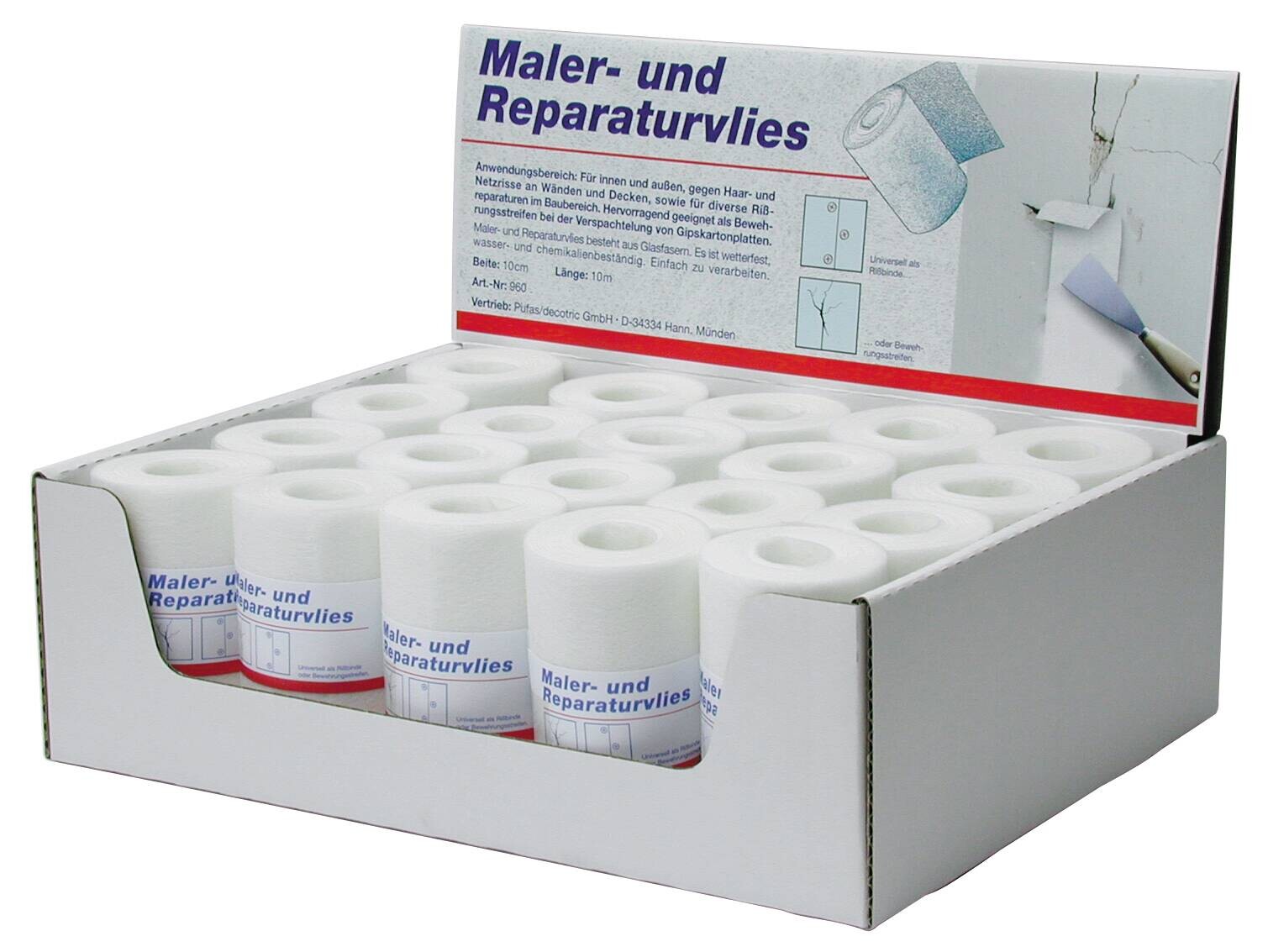 Maler-Reparaturvlies B/L: ca. 10x1000 cm
