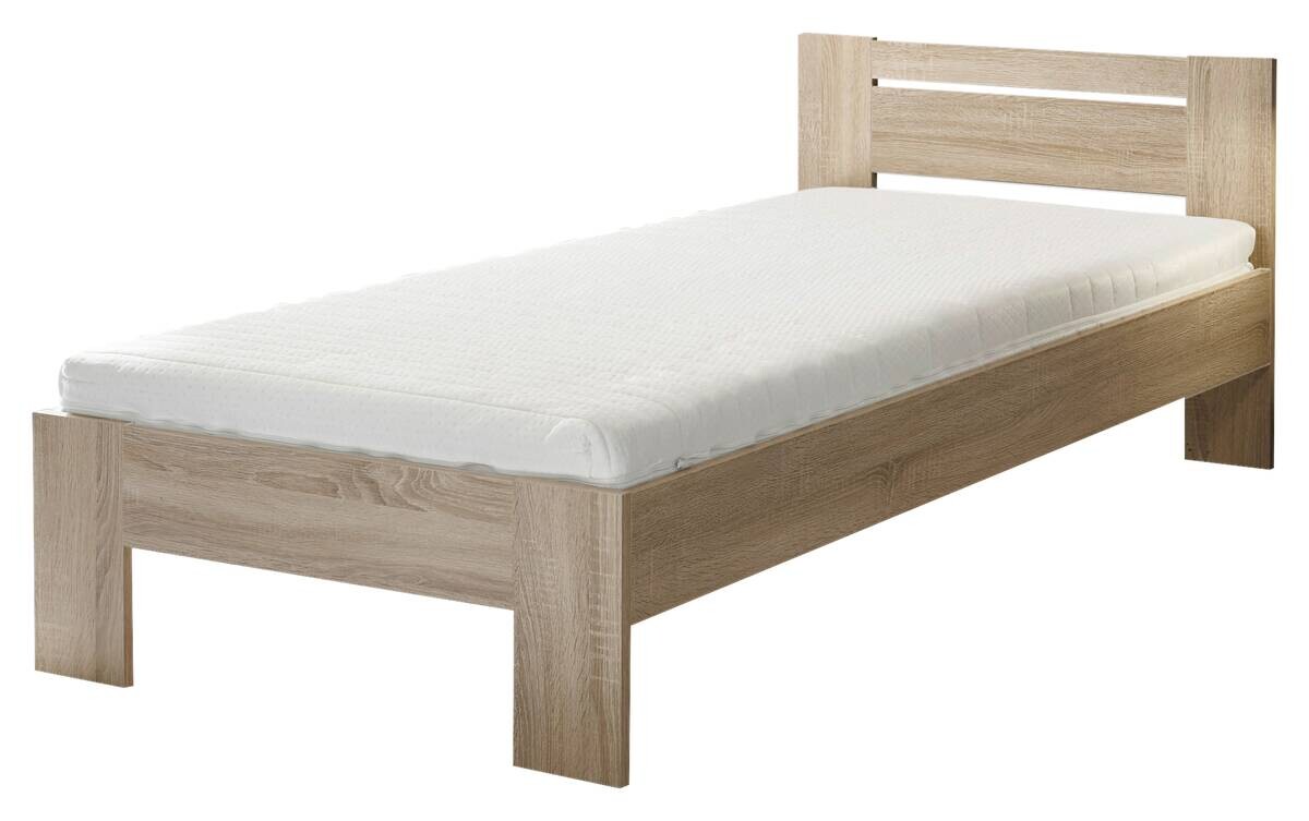 Futonbett Cannes Eiche Sonoma Nachbildung Liegefläche B/L: ca. 90x200 cm