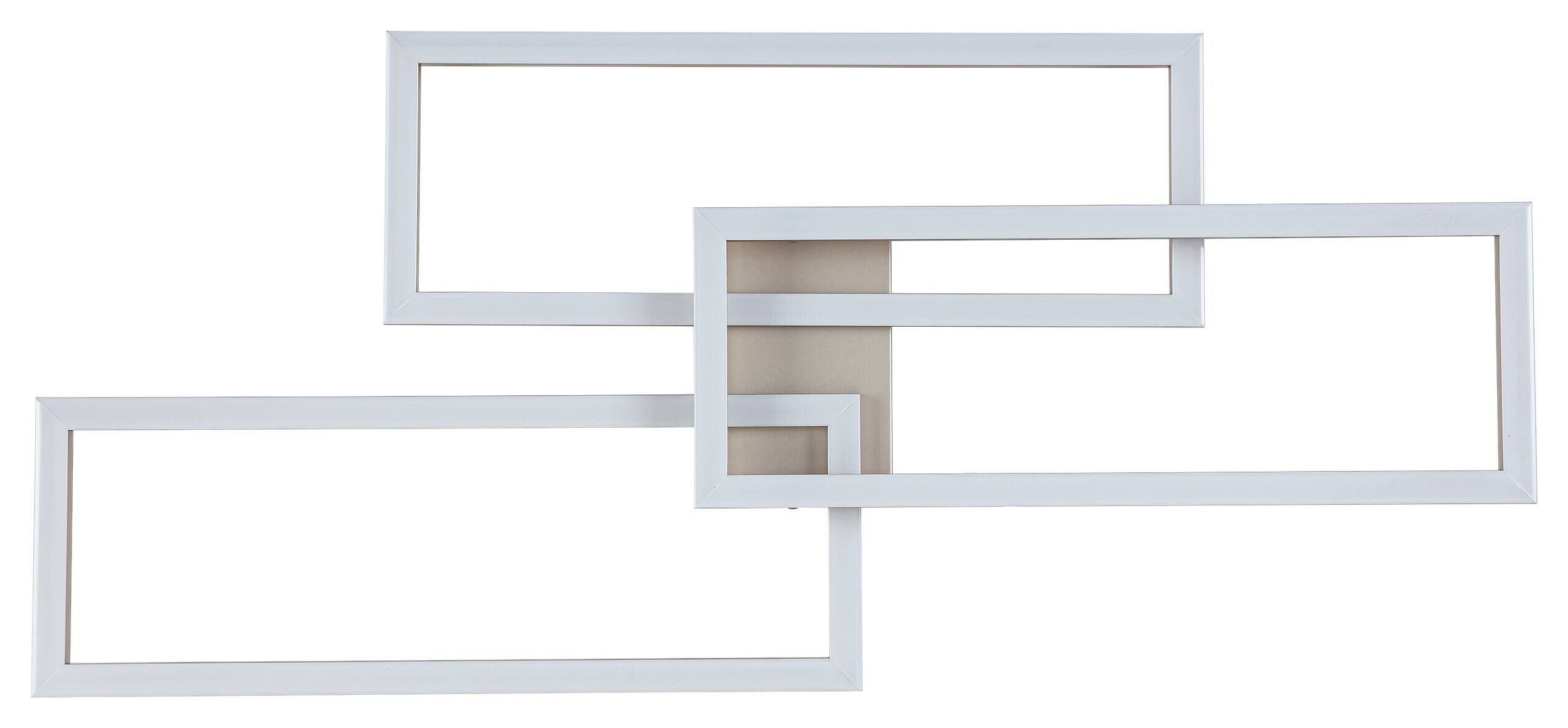 Nolo LED-Deckenleuchte Tre B/H/L: ca. 90x8x80 cm