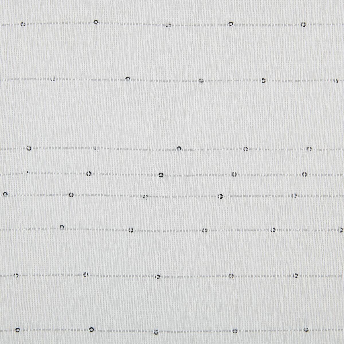 Ösenvorhang Coco silber B/L: ca. 140x245 cm