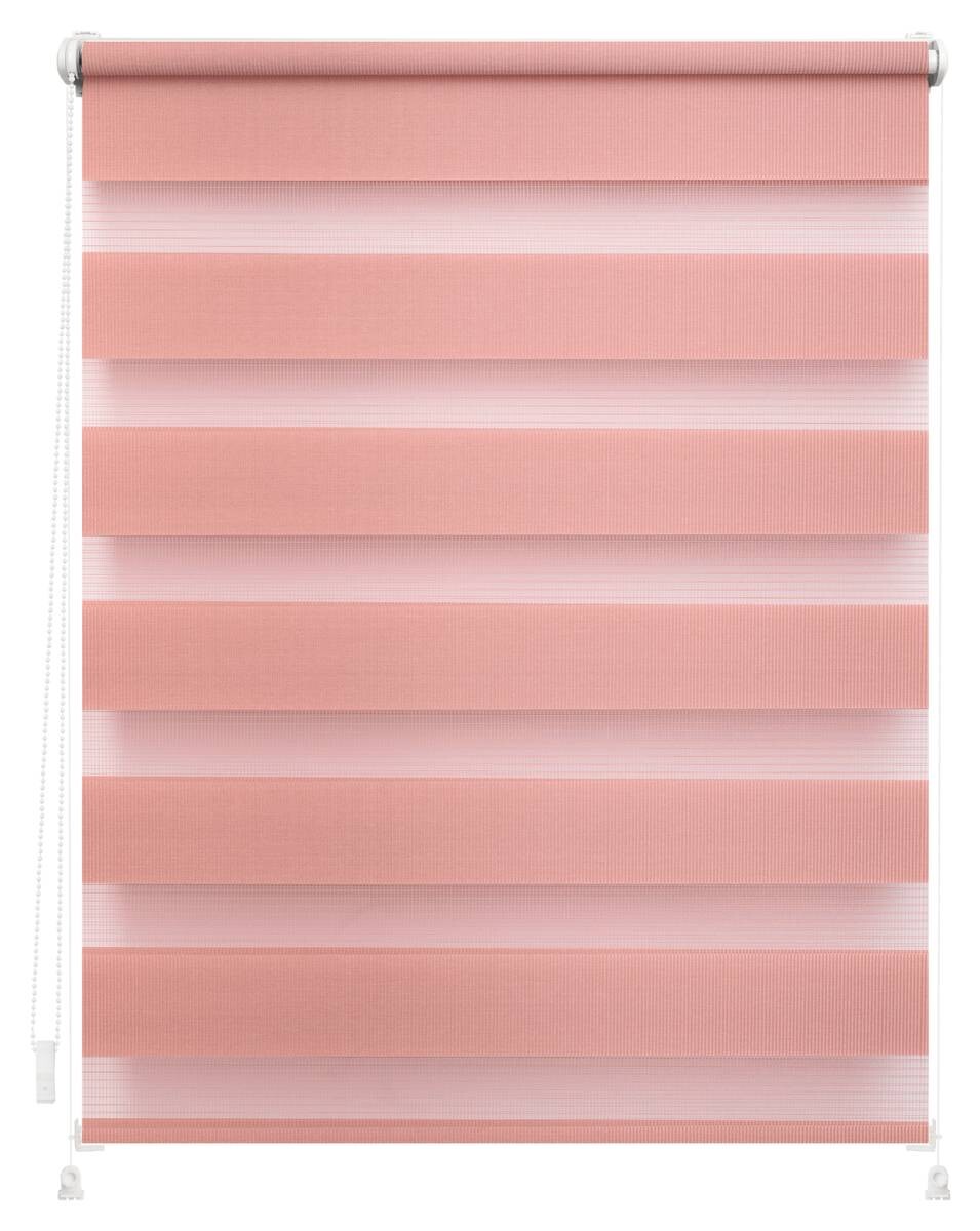 LICHTBLICK Doppelrollo Duo altrosa B/L: ca. 90x150 cm