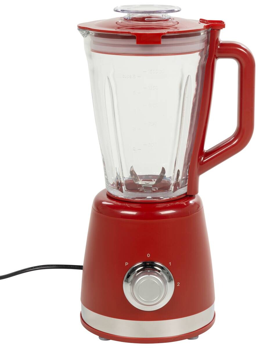 POCOline Standmixer rot Glas B/H/L: ca. 18,8x39,2x20,4 cm