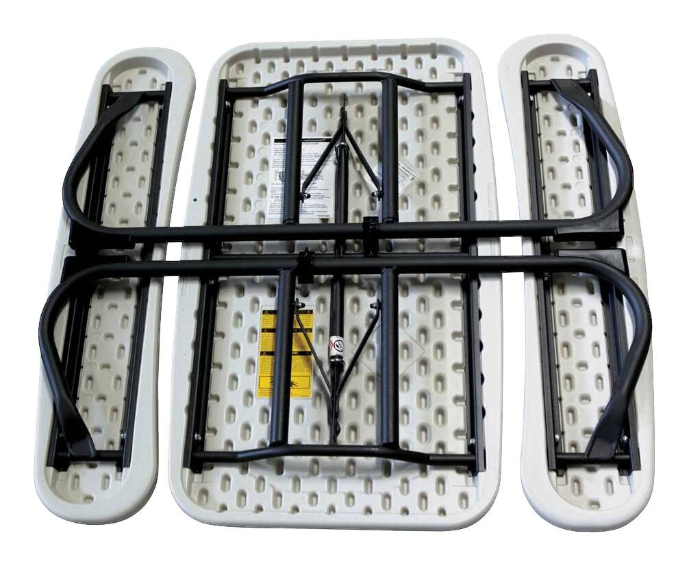 Lifetime Picknickgarnitur Kids Lichtgrau Stahl B/H/L: ca. 90x54x86 cm