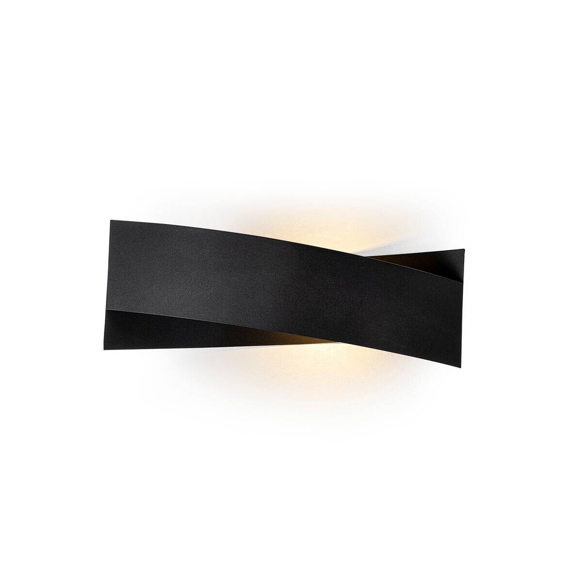 Opviq Wandleuchte Finsternis schwarz Metall B/H/T/L/D: ca. 10x11x10x31x10 cm G9 1 Brennstellen