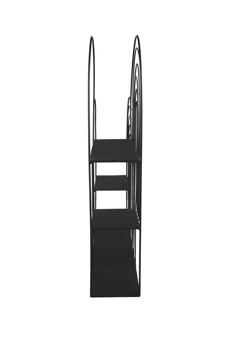 Wandregal Ivy schwarz B/H/T: ca. 55x54x11 cm