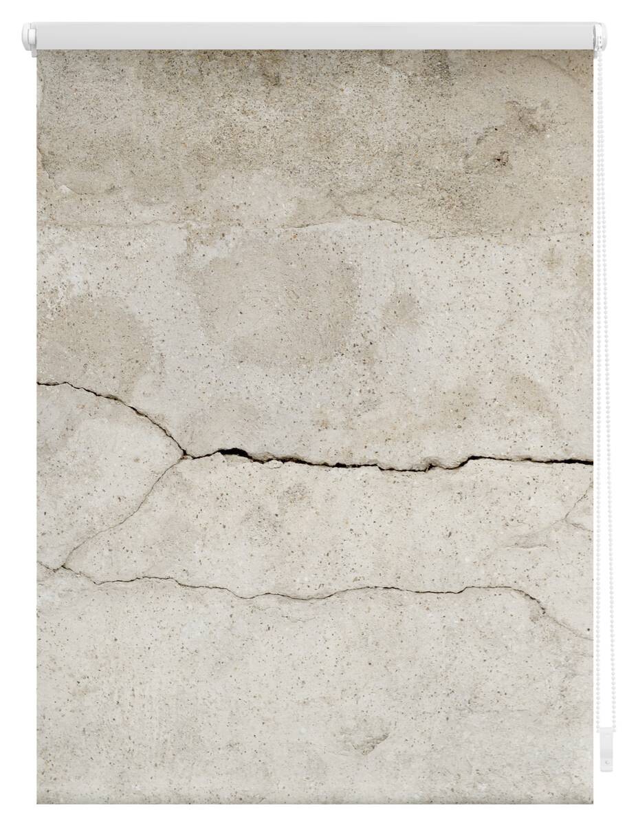LICHTBLICK Rollo Beton grau B/L: ca. 100x150 cm