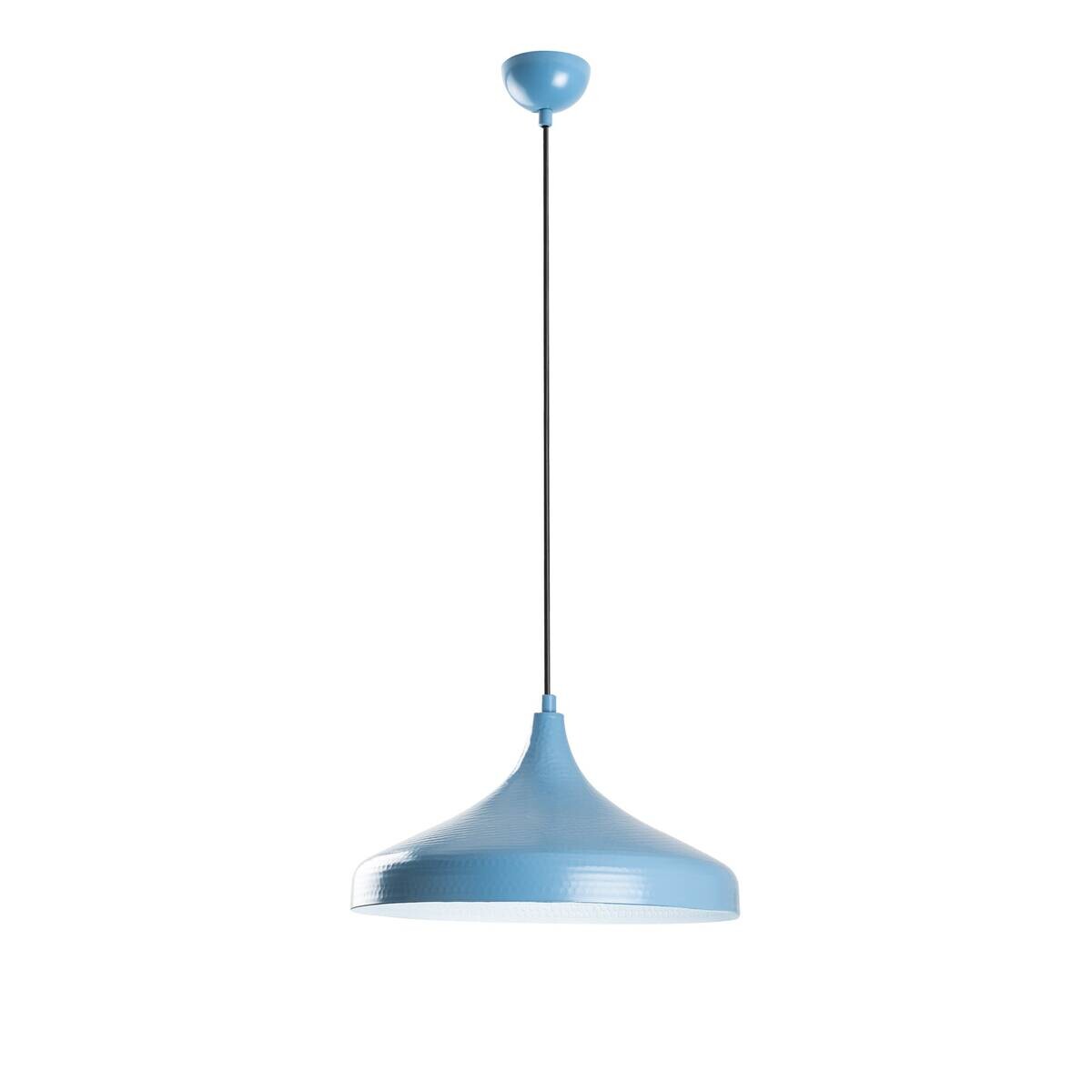 Opviq Pendelleuchte blau B/H/T: ca. 36x118x36 cm E27 1 Brennstellen