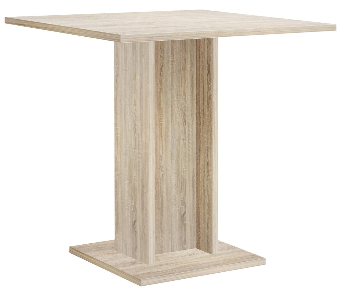Esstisch Christina Eiche Sonoma Nachbildung B/H/T/S: ca. 80x75x80x2,2 cm